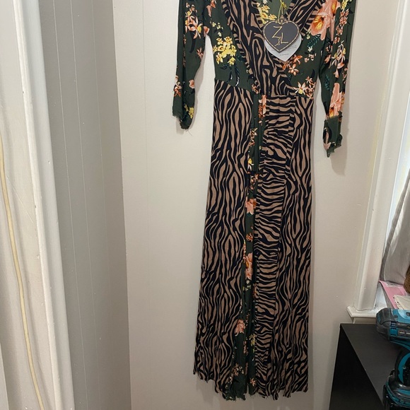 Panthera Z&L Europe Maxi dress bohemian style size M - Picture 6 of 13